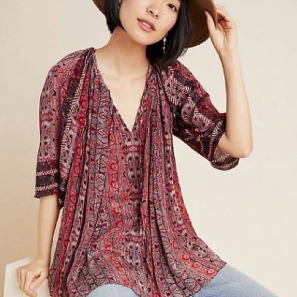 Anthropologie Bhanuni by Jyoti Tunic Size M